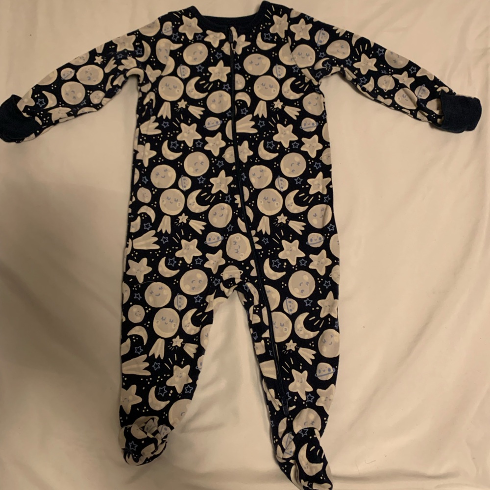Wonder Nation Midnight Sky Kids Footie